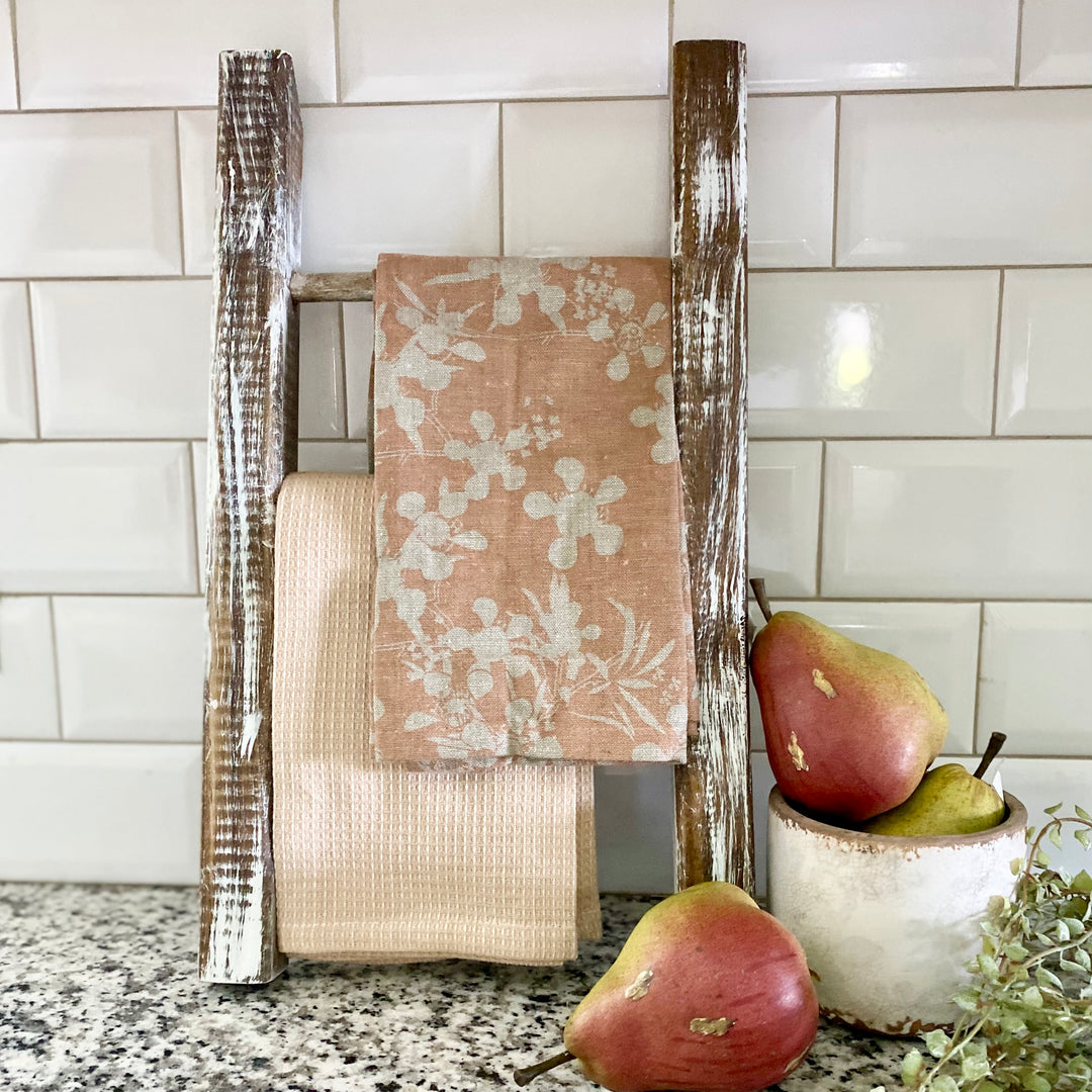 Set/2 Myrtle Tea Towels Blush