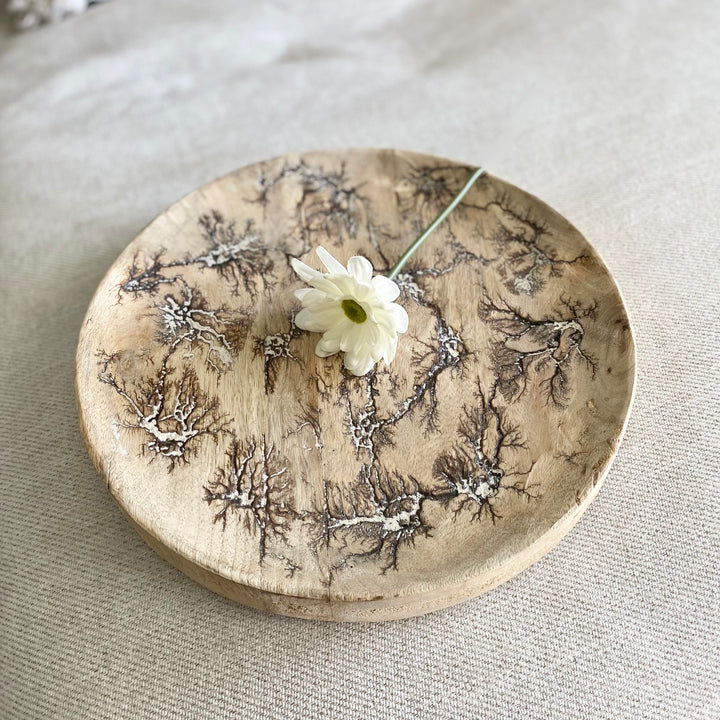 Wooden Crackle Tray