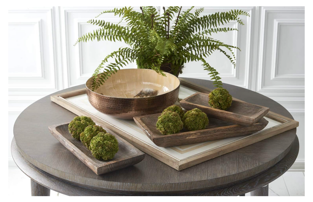 Carved Wood Trays
