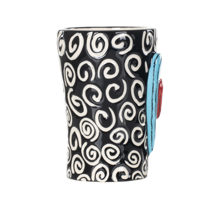White Swirls Mug