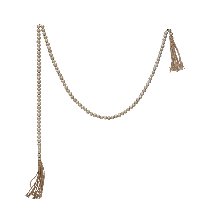Silver Bead Garland
