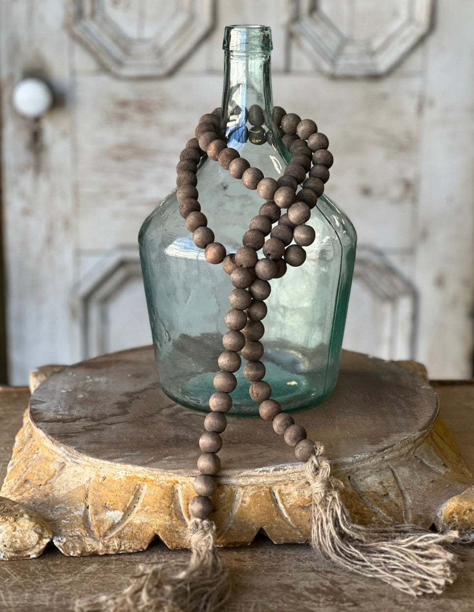 Natural Tassel Tied Garland