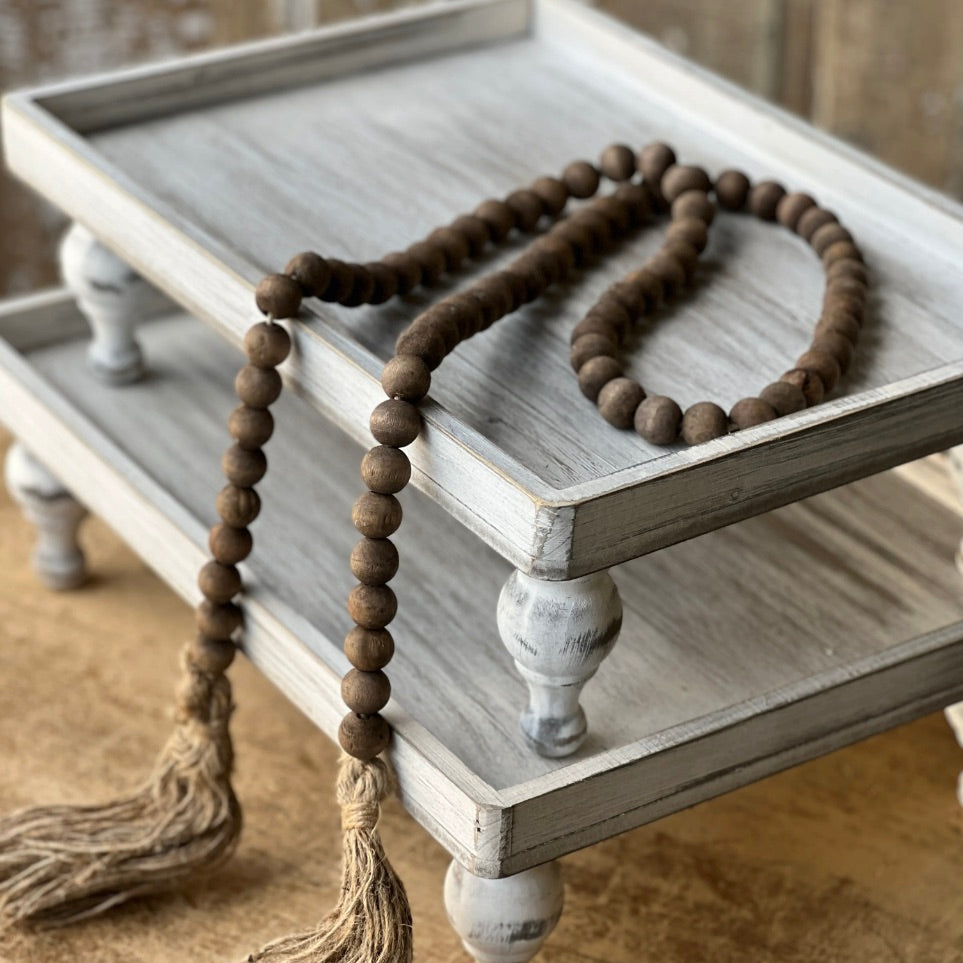 Natural Tassel Tied Garland