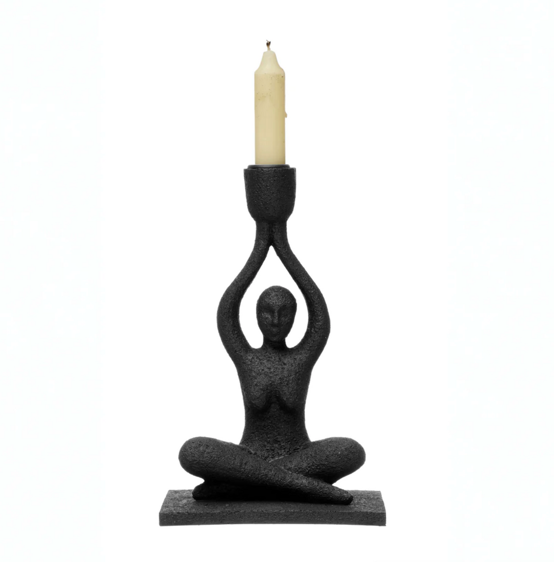 Lotus Pose Candle Holder