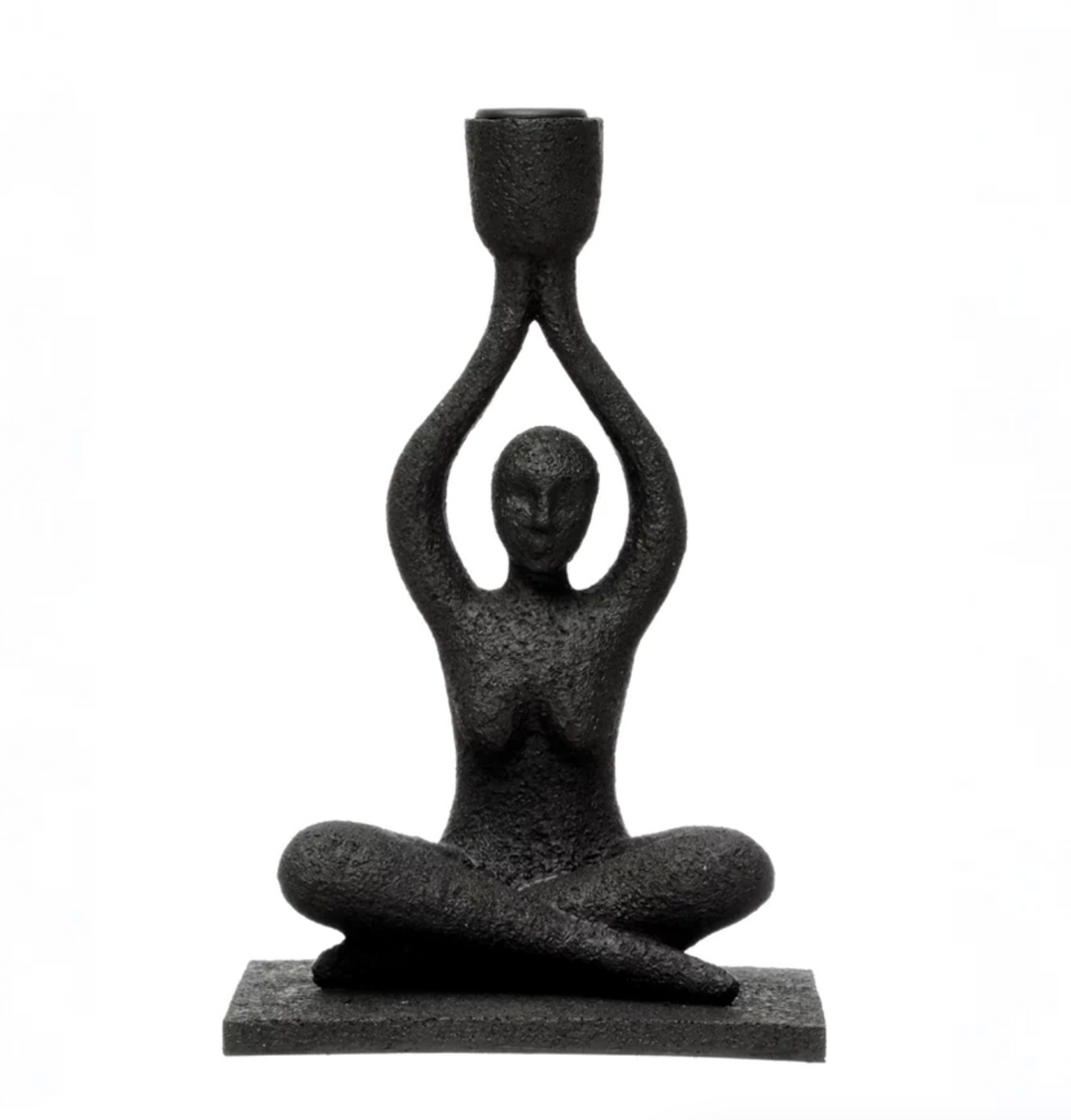 Lotus Pose Candle Holder