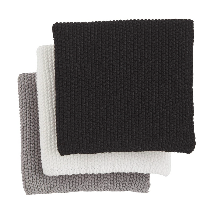 Set/3 Knit Dish Towels