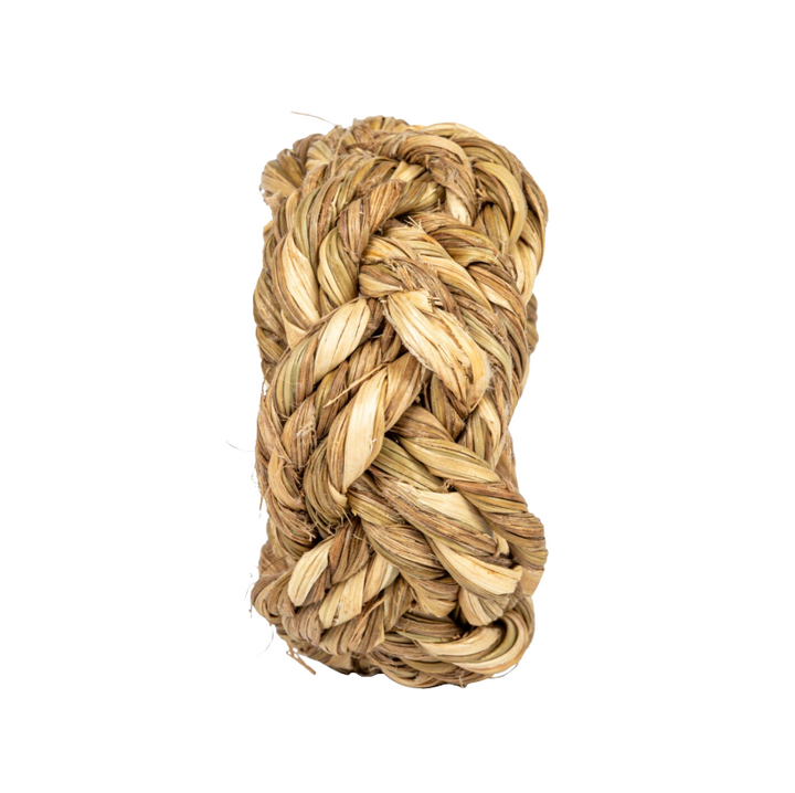 Set/4 Braided Seagrass Napkin Rings