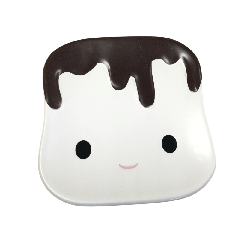 Set/4 Marshmallow Shaped Dessert Plates