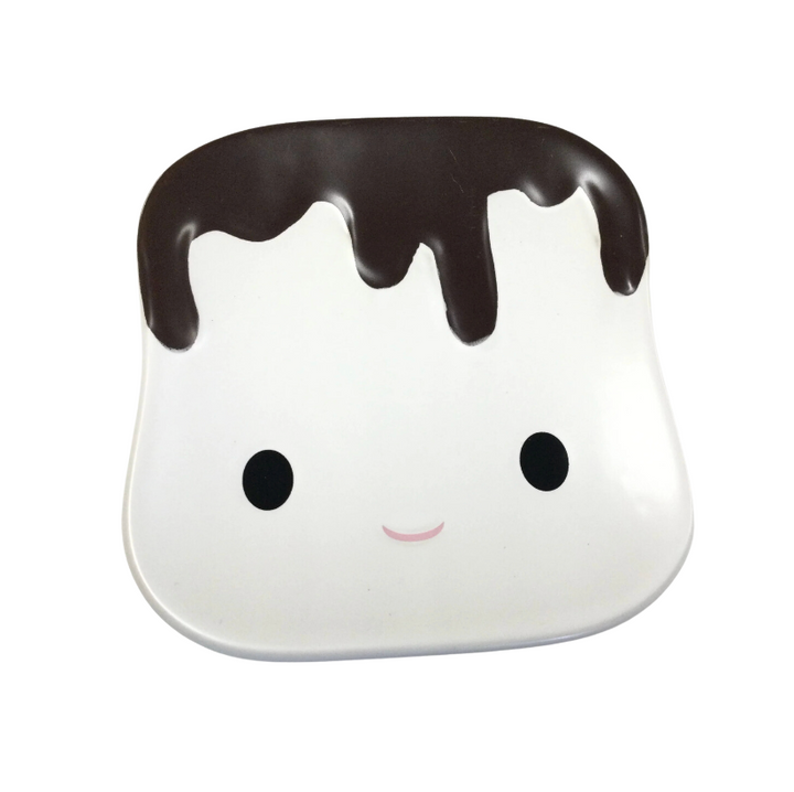 Set/4 Marshmallow Shaped Dessert Plates