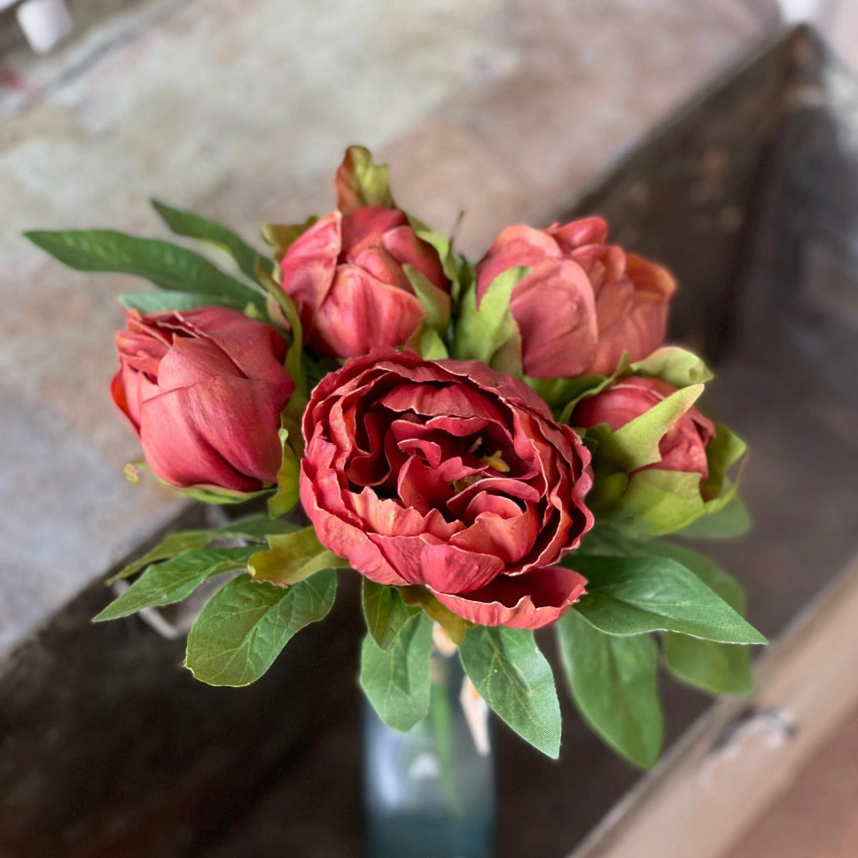 Real Touch Henna Peony Bundle