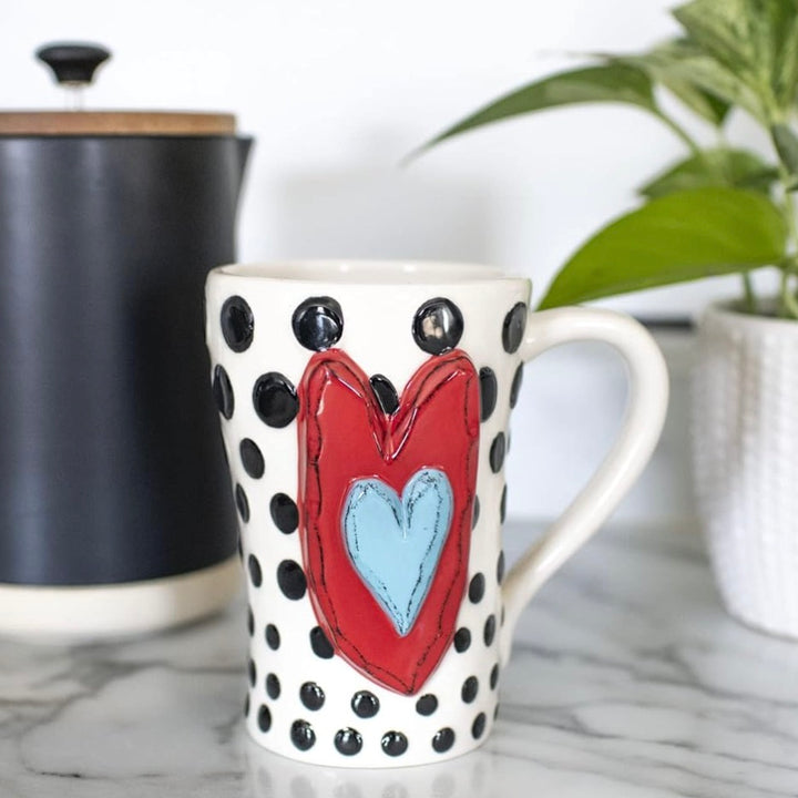 Black Dots Mug