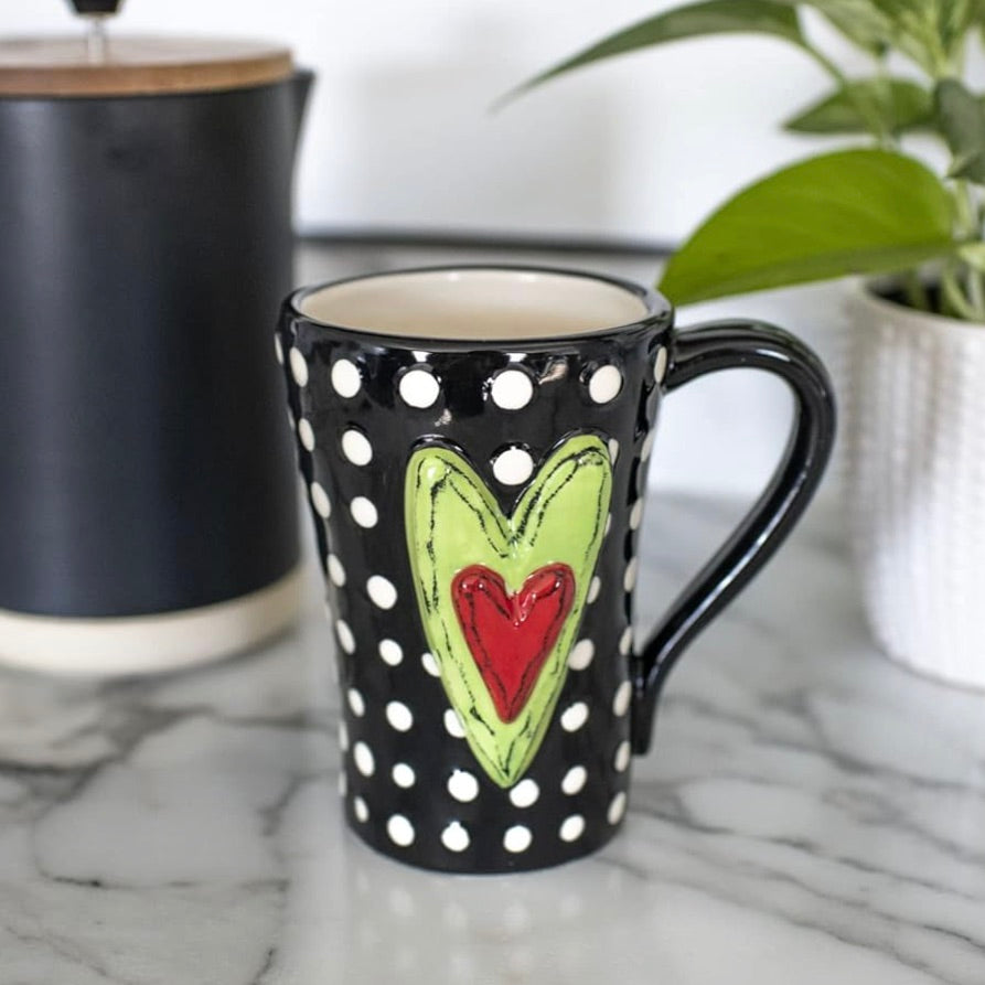 White Dots Mug