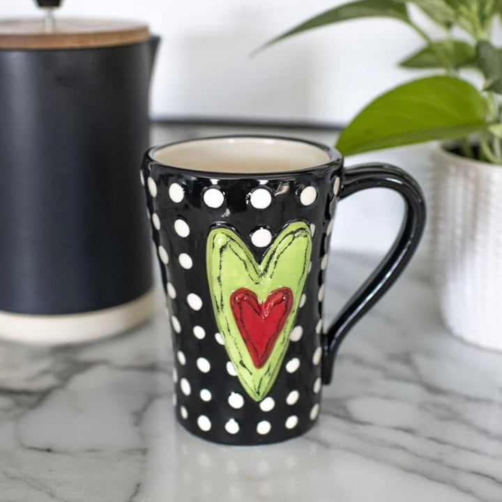 White Dots Mug