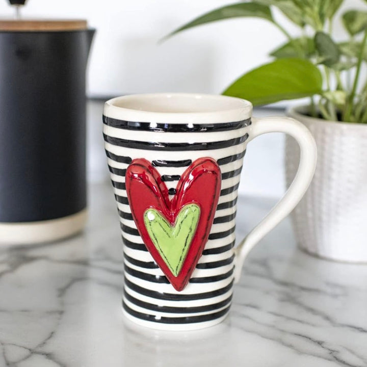 Black Stripes Mug