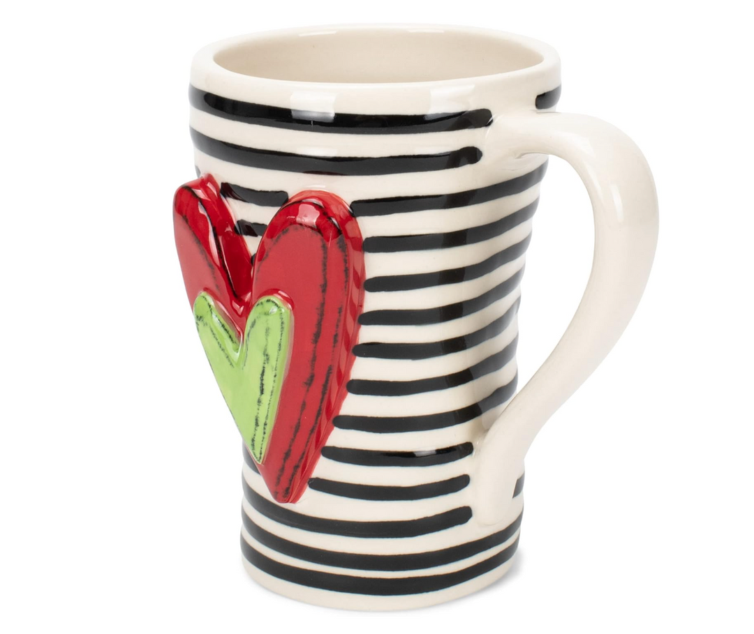 Black Stripes Mug