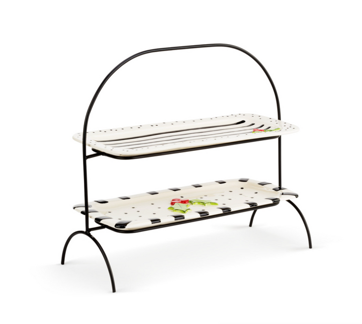 Serving Stand With Platters