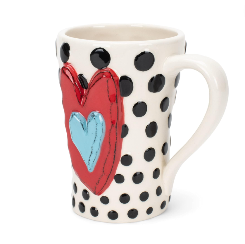Black Dots Mug