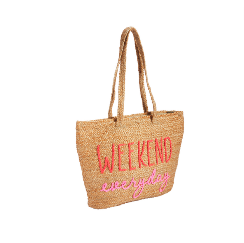 Braided Jute Cooler Totes