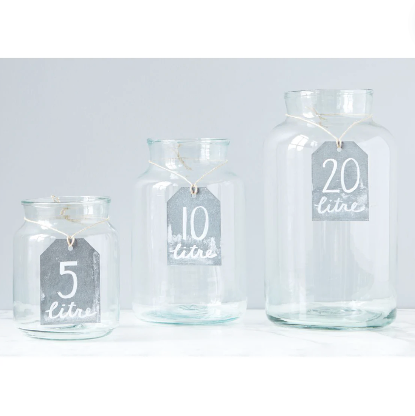 Clear Mason Jar