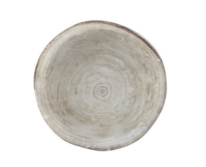 Natural Wood Decorative Bowl