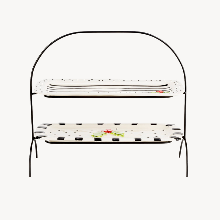 Serving Stand With Platters