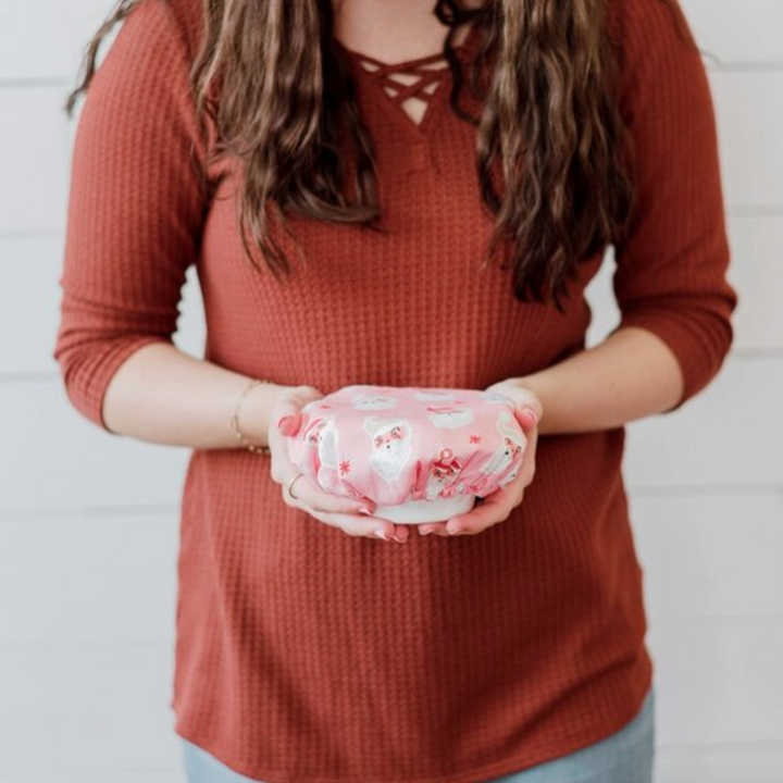 Holiday Fabric Bowl Covers