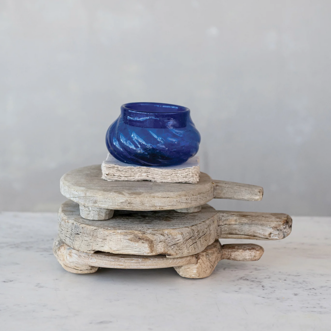 Found Decorative Wood Bread Board
