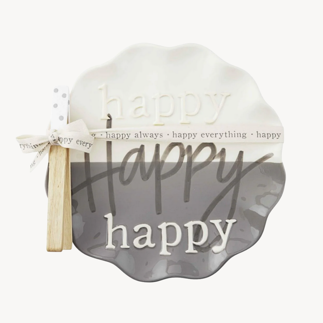 Happy Cookie Plate Set