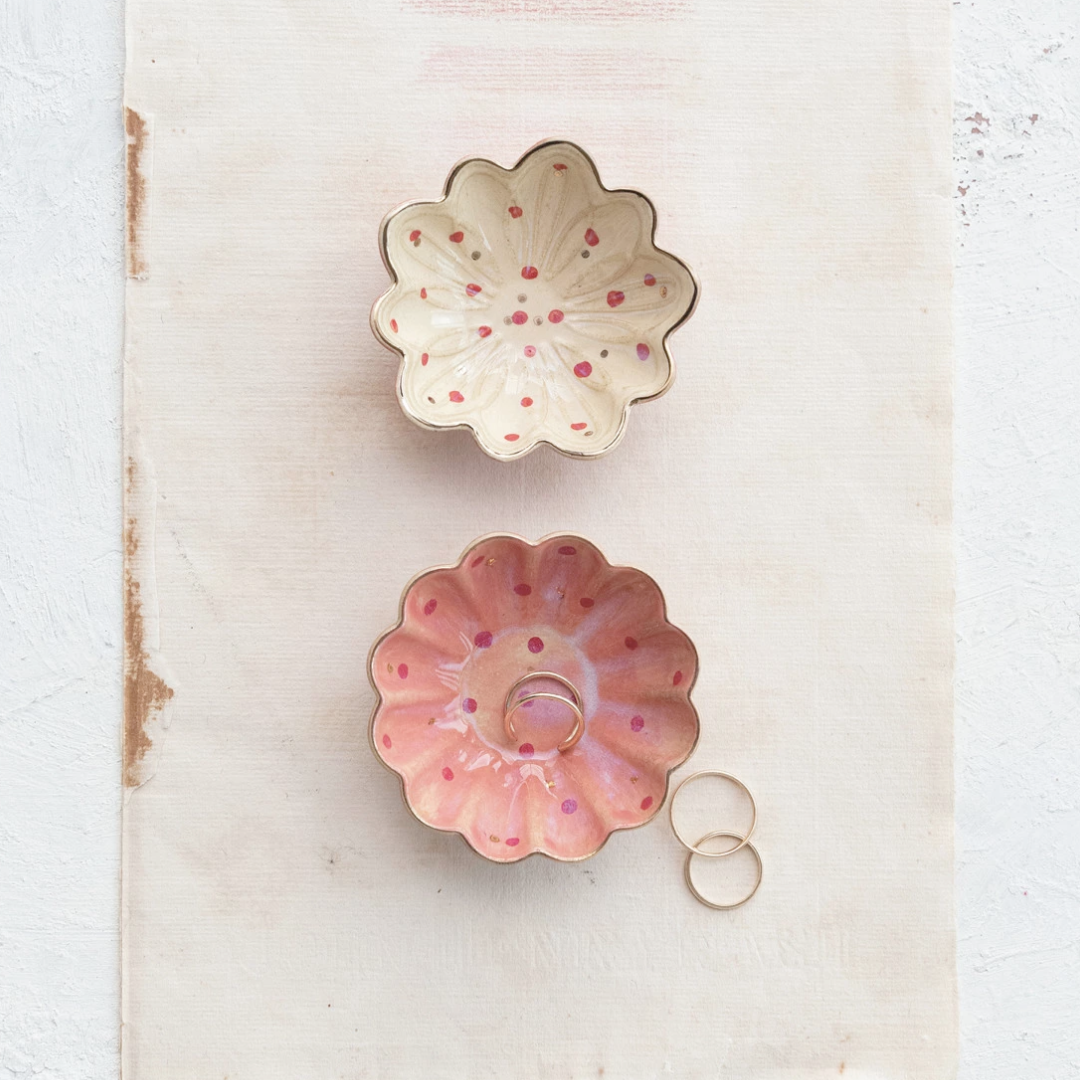 Decorative Flower Shaped Dish