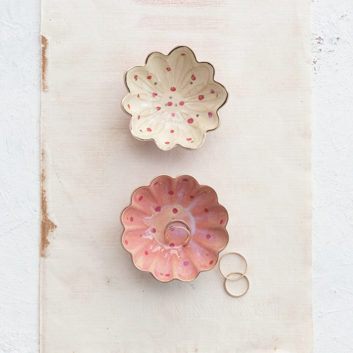 Decorative Flower Shaped Dish