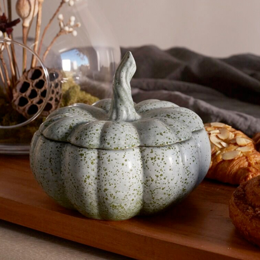 Fall Scented Ceramic Pumpkin Candles