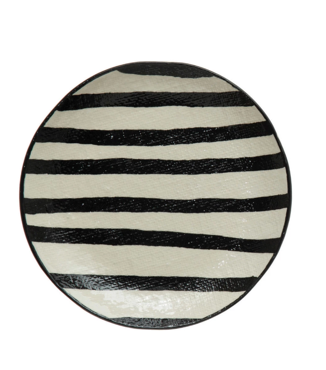 Set/2 Linen Textured Plates