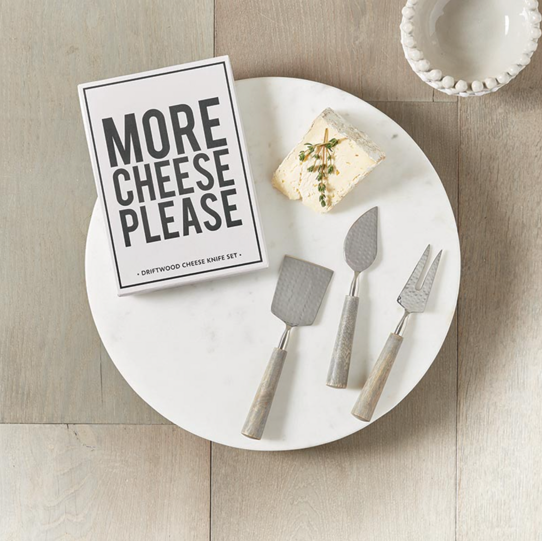 Driftwood Cheese Knife Set