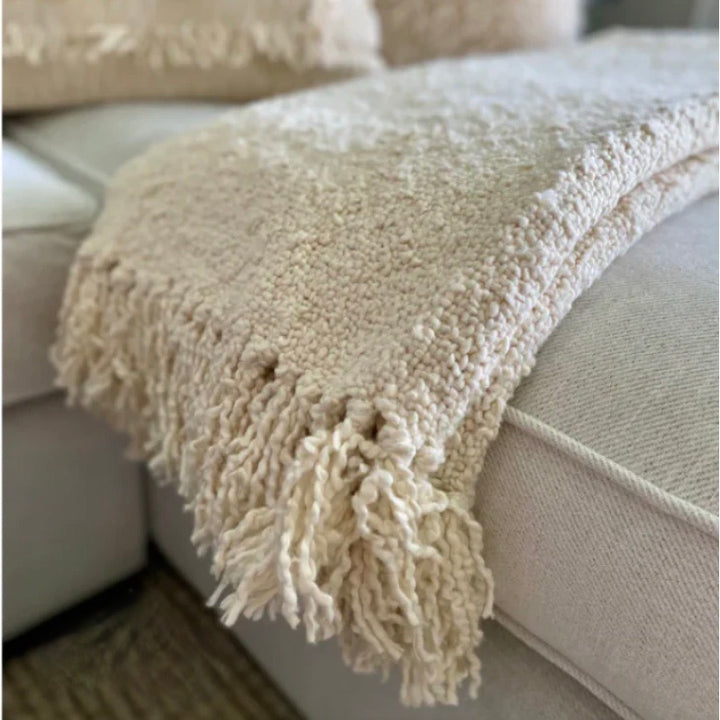 Boucle Throw Blanket