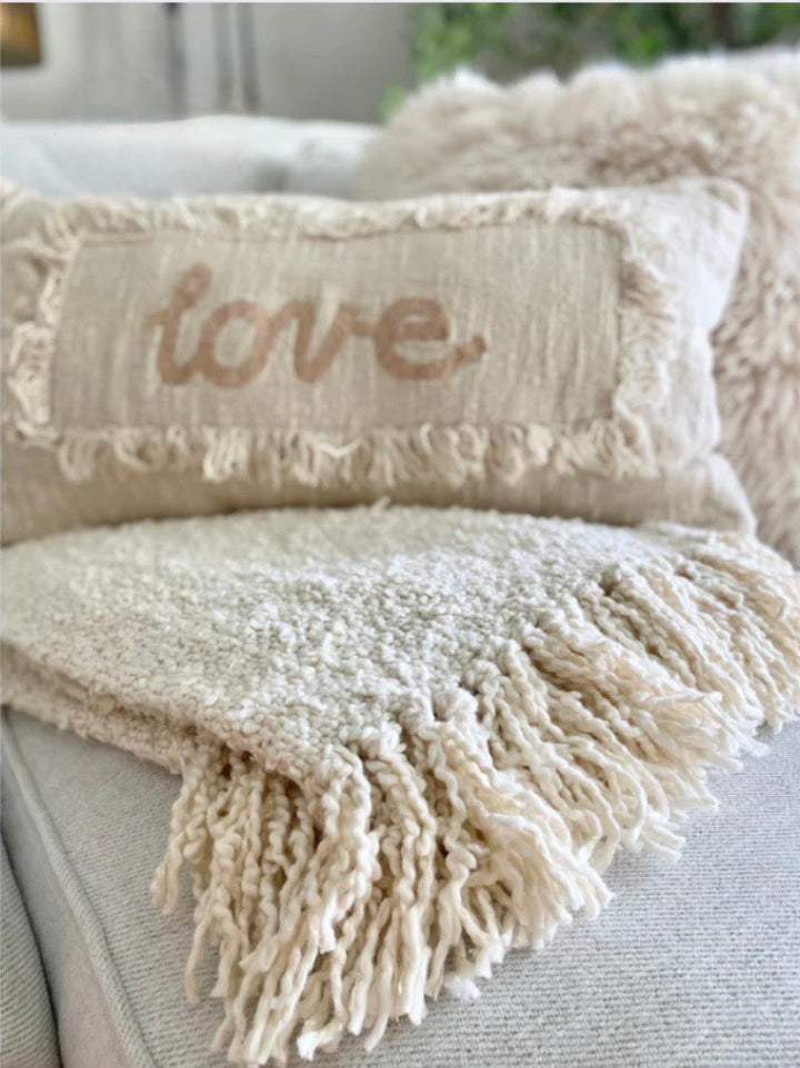 Boucle Throw Blanket
