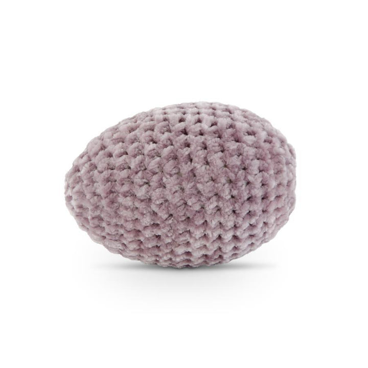 Purple Crocheted Easter Egg