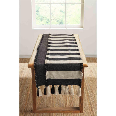 Black & Ivory Table Runners
