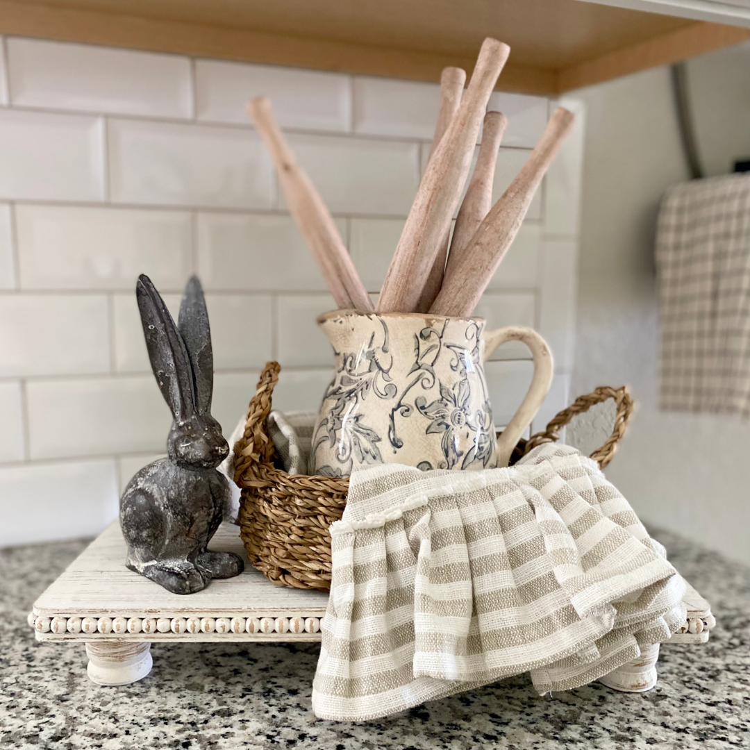 French Country Decorative Pitcher