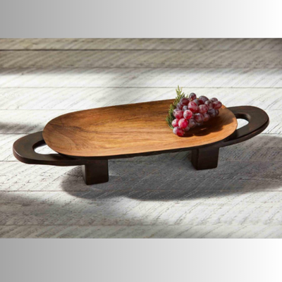 Two Tone Wood Tray