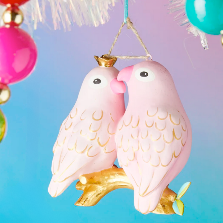 Sweet Tweets Love Bird Ornaments