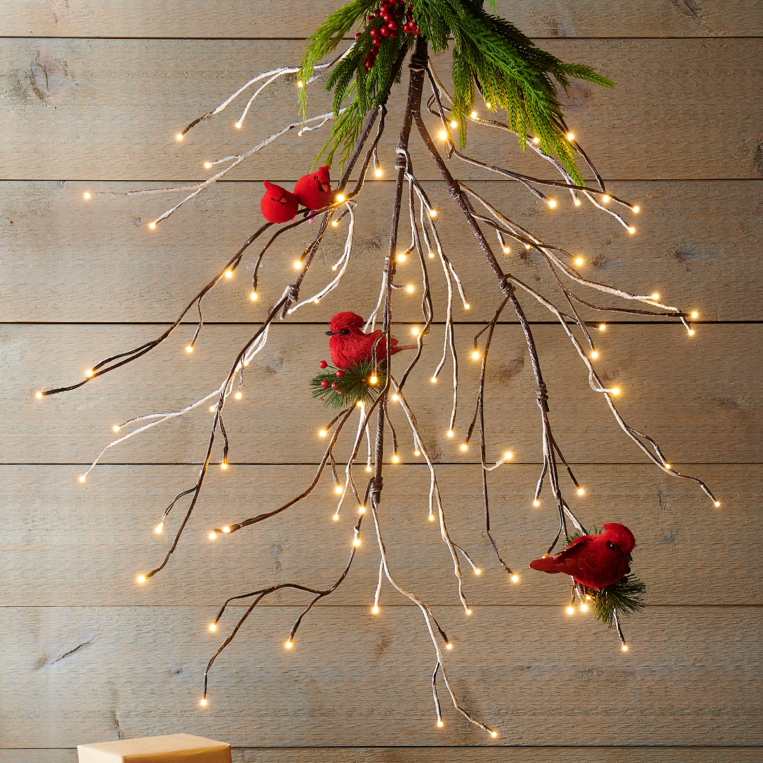 Sparkling Lighted Branch