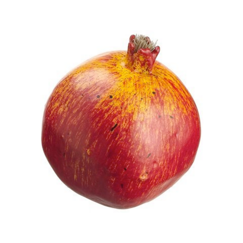 Pomegranate on a white background