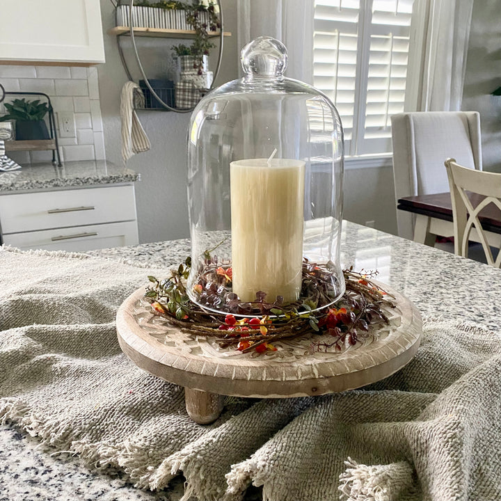Leaf & Bittersweet Candle Ring