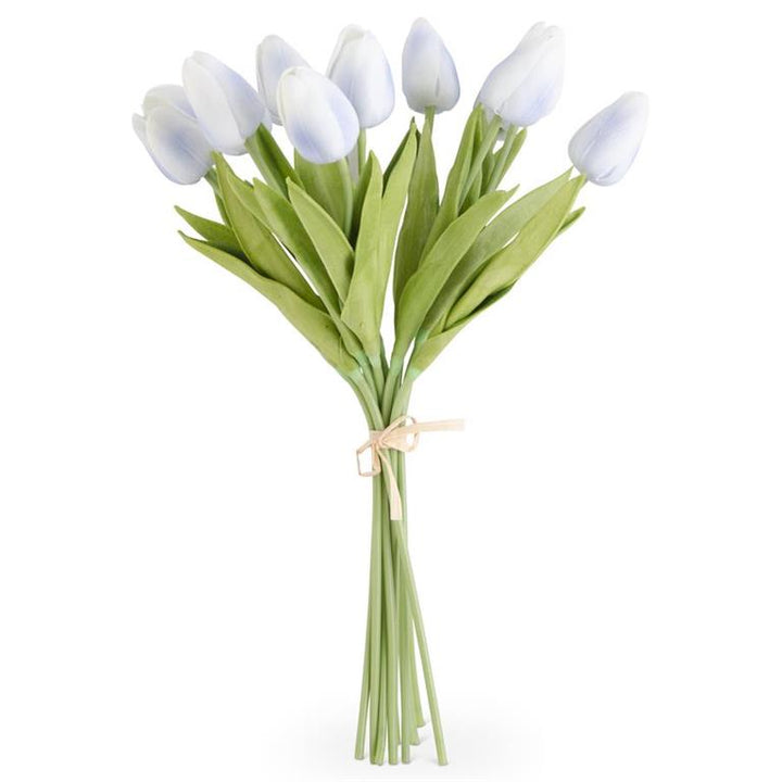 French Blue Real Touch Tulip Bundle