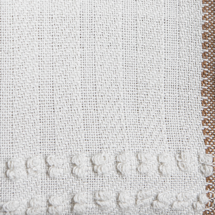 Hand Woven Cotton Throw Blanket