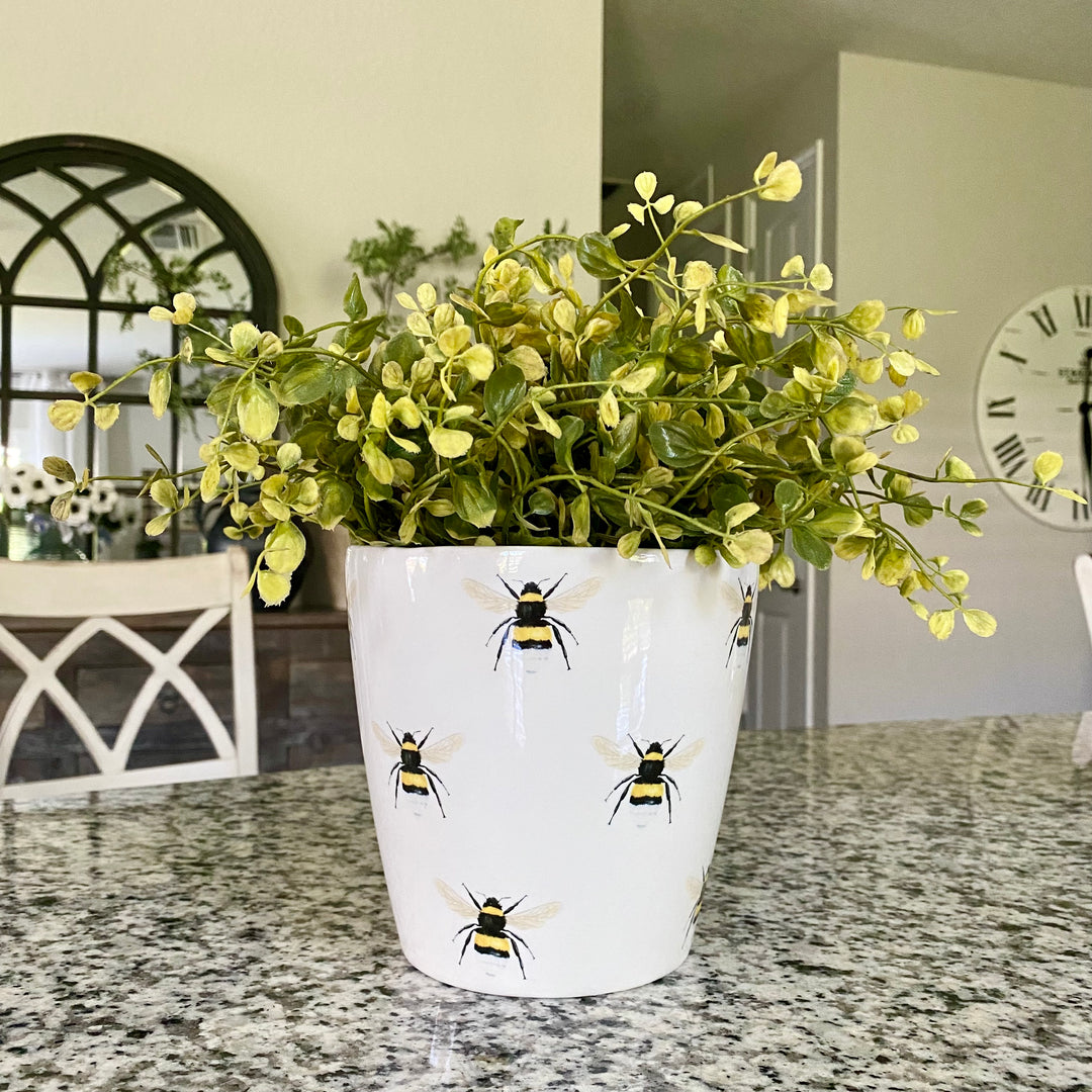 Ceramic Bee Pot