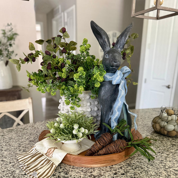 Fresh Green Real Touch Blooming Stems