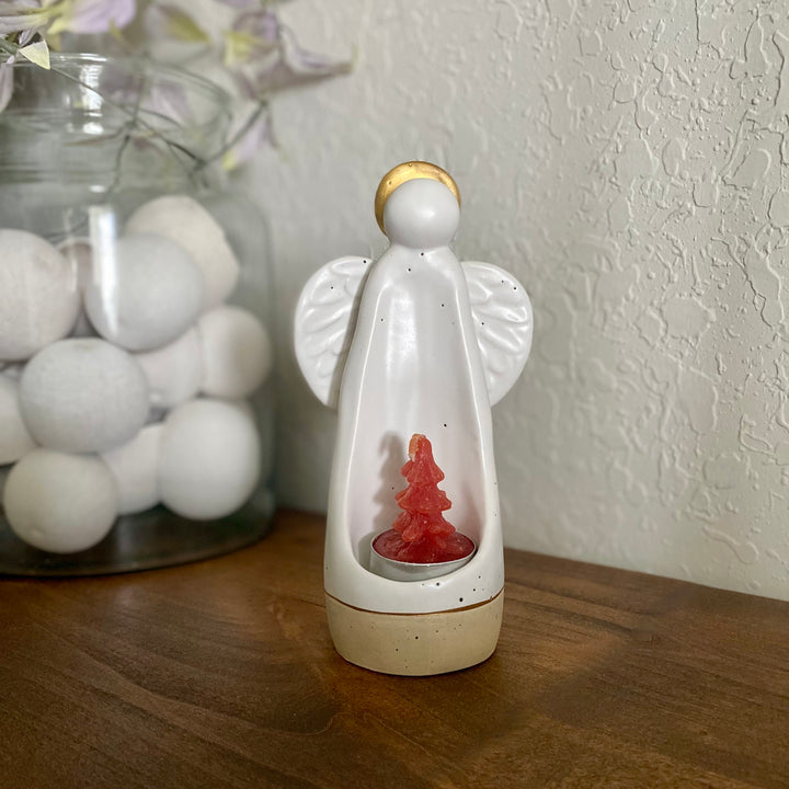 Angel Votive Candle Holder