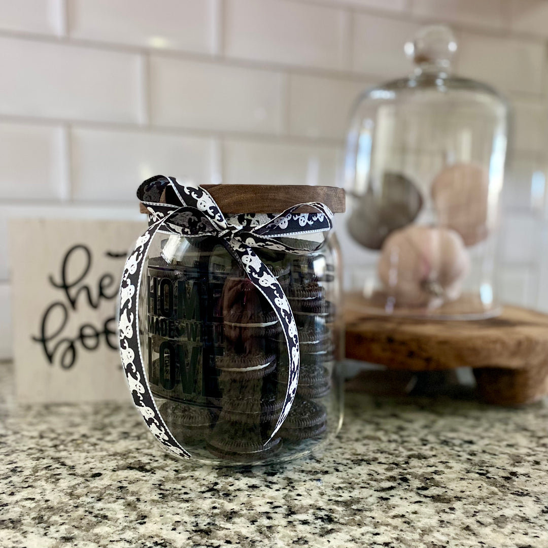 Home Made With Love Glass Canister