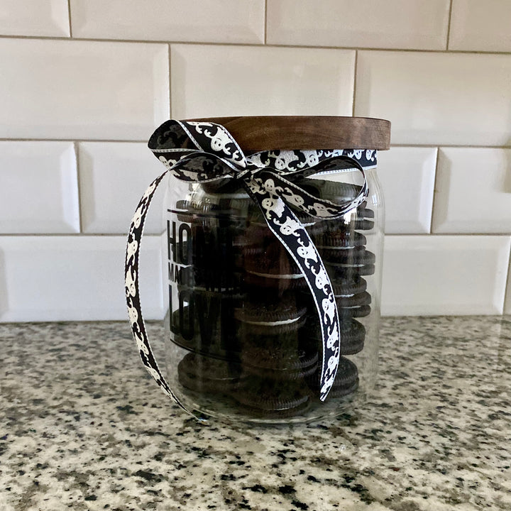 Home Made With Love Glass Canister